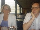 Joan Coxford and me.